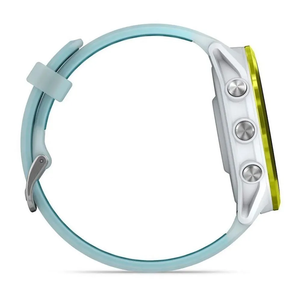 Часы Garmin Forerunner 570 - 47 mm Amp Yellow Aluminum Translucent Whitestone / Turquoise
