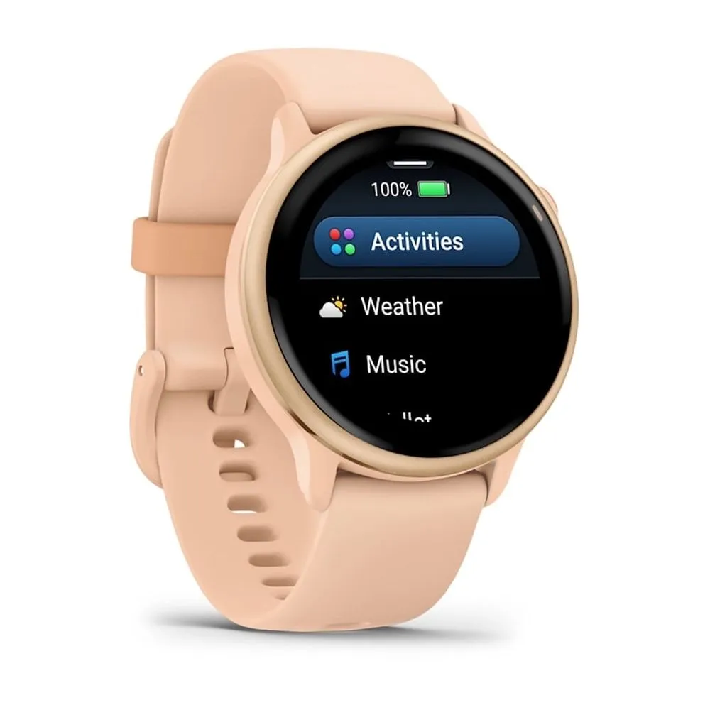 Часы Garmin Vivoactive 6 Metallic Pink Dawn/Pink Dawn