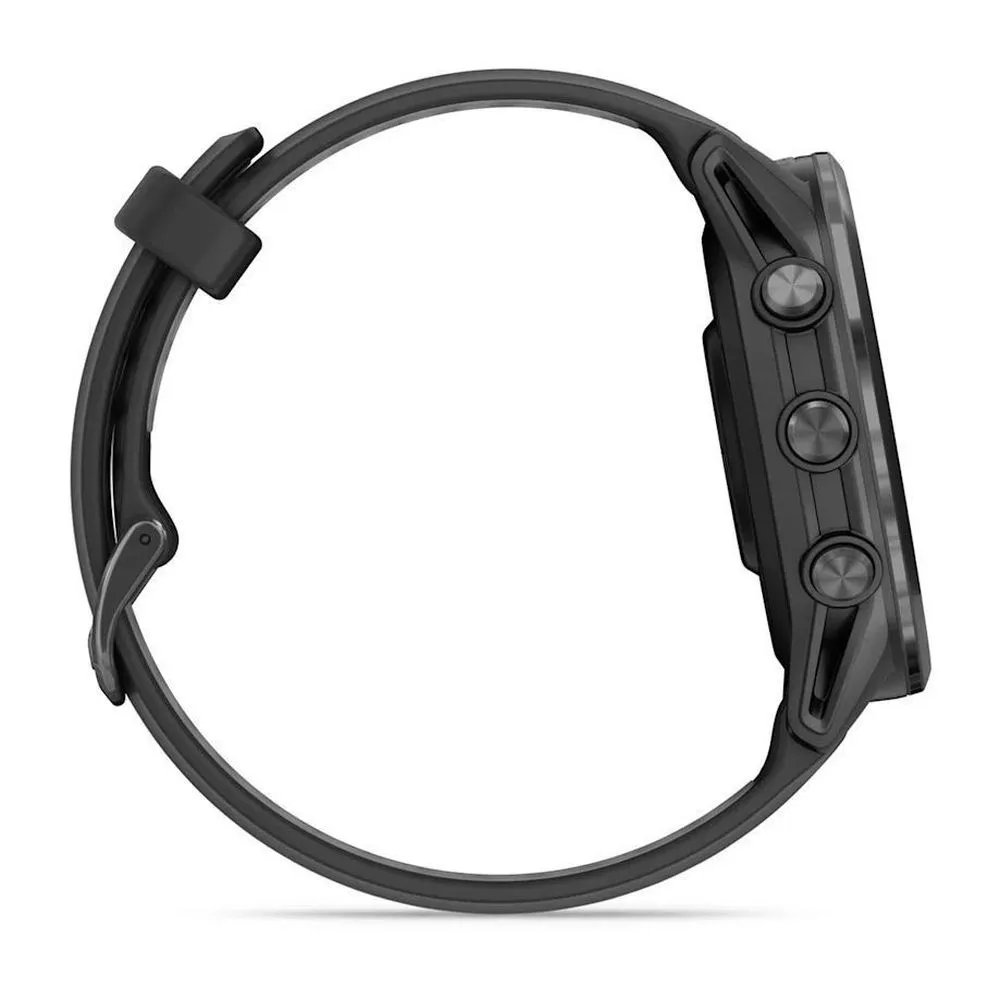 Часы Garmin Forerunner 970 Carbon Gray DLC Titanium Black / Translucent Whitestone