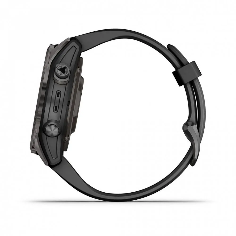Часы Garmin Epix Pro (Gen 2) Sapphire Edition 42 mm Carbon Gray DLC Titanium