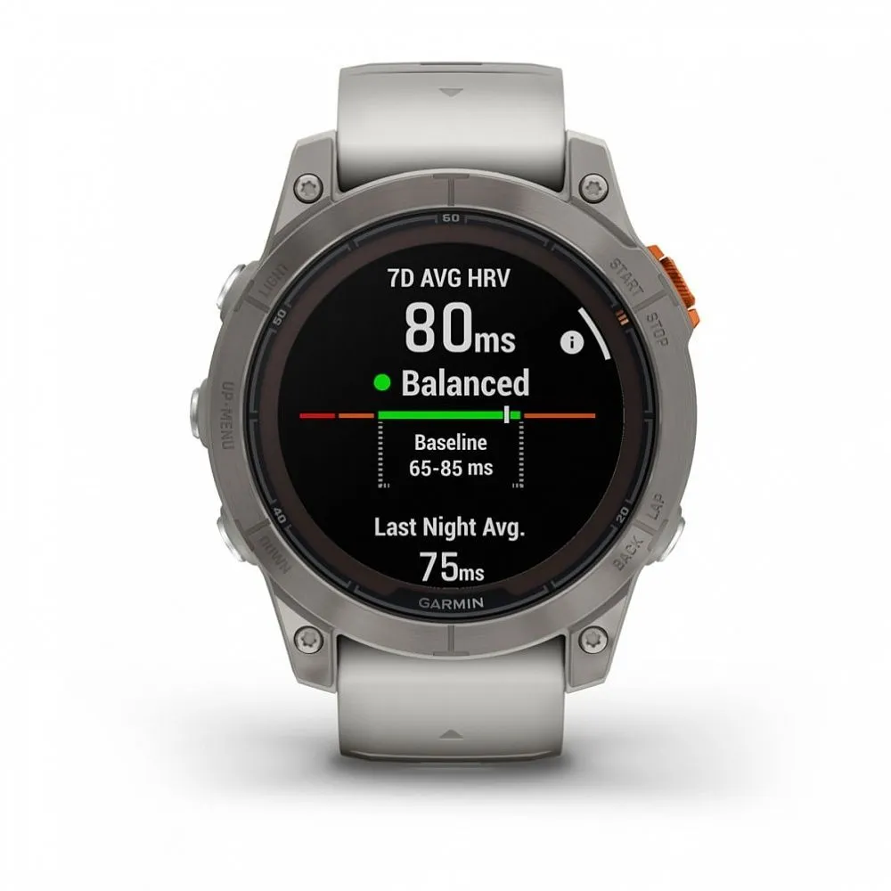 Часы Garmin Fenix 7 Pro - Sapphire Solar Titanium Fog Gray