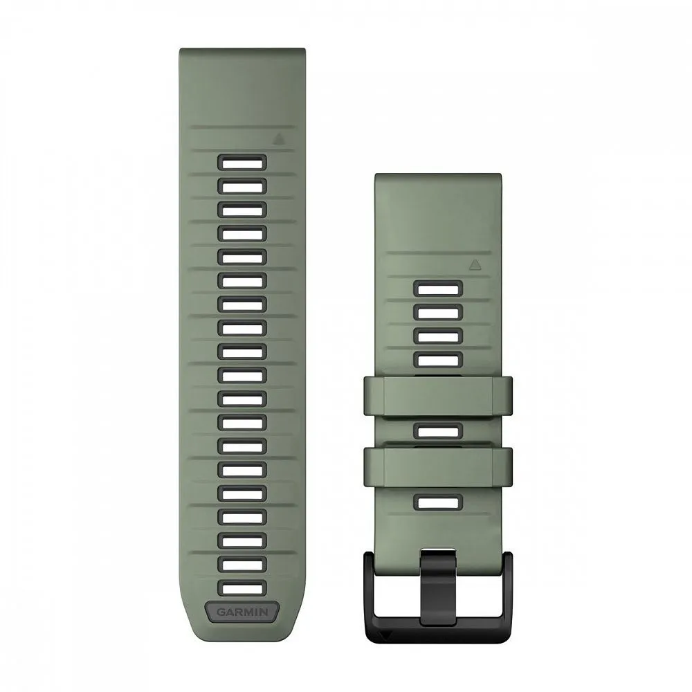 Ремешок Garmin Quickfit 26 Watch Band Willow/Graphite Silicone