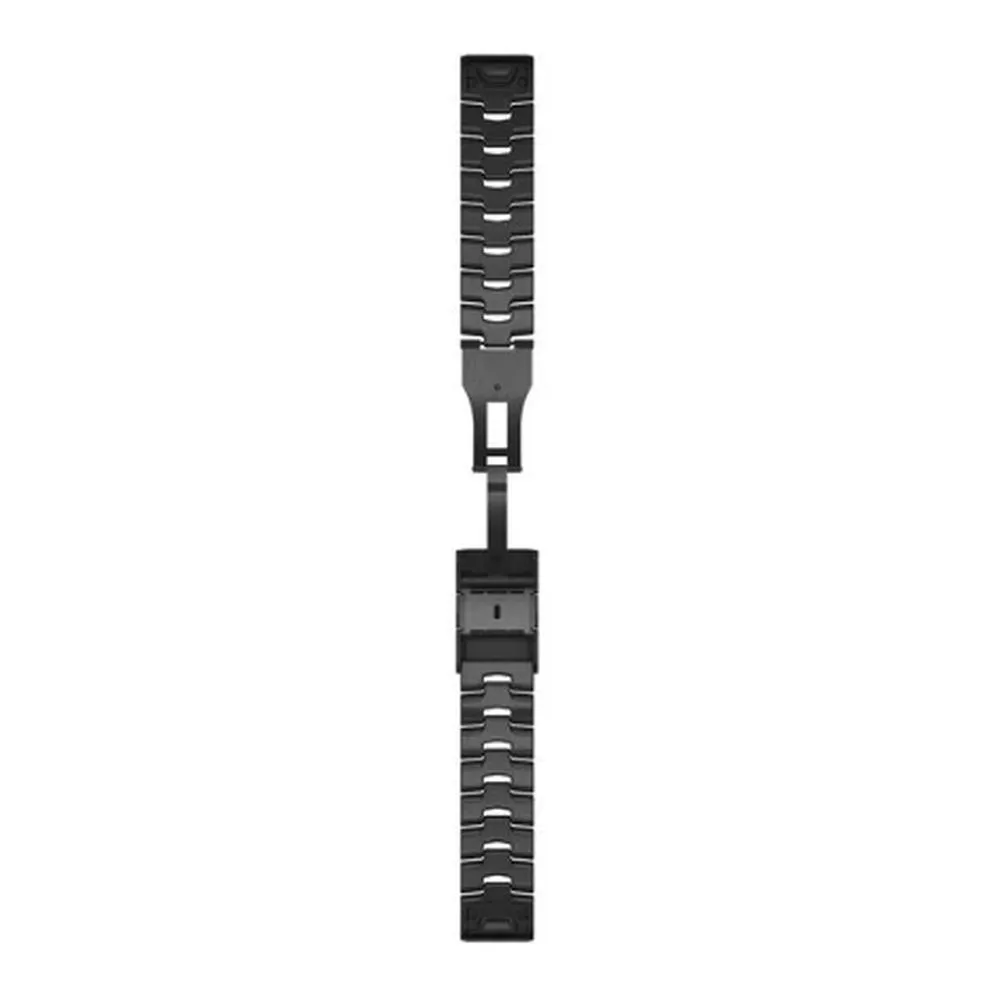 Ремешок Garmin Quickfit 22 Watch Band Vented Titanium Bracelet with Carbon Gray DLC Coating (без коробки)