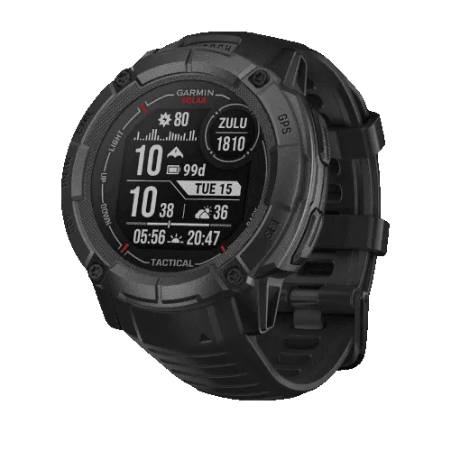 Часы Garmin Instinct 2X Solar - Tactical Edition Black