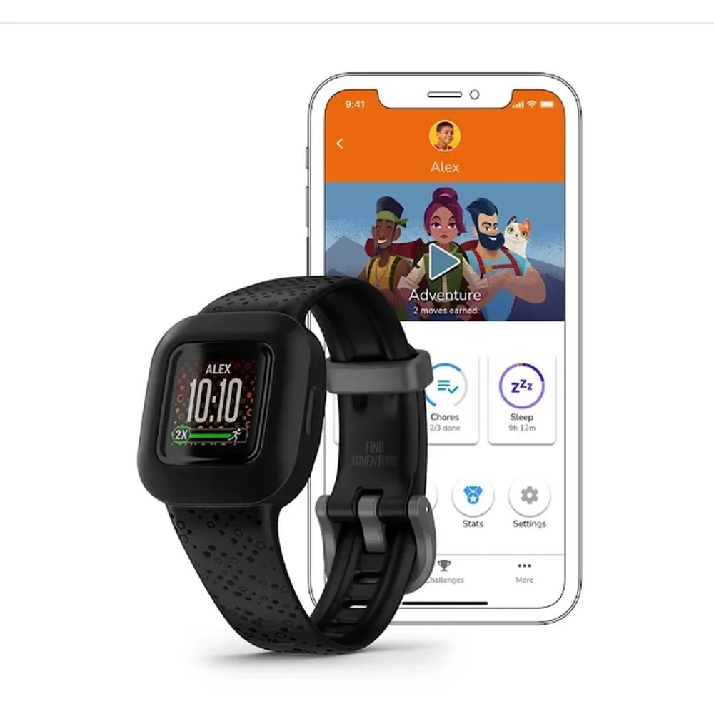 Часы Garmin Vivofit JR. 3 Black Cosmic