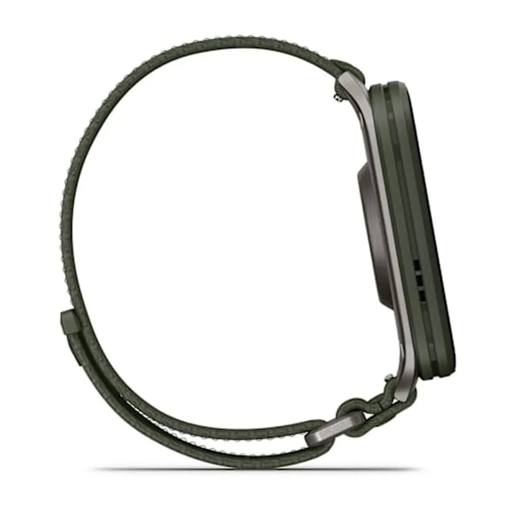 Часы Garmin Venu X1 Moss / Titanium