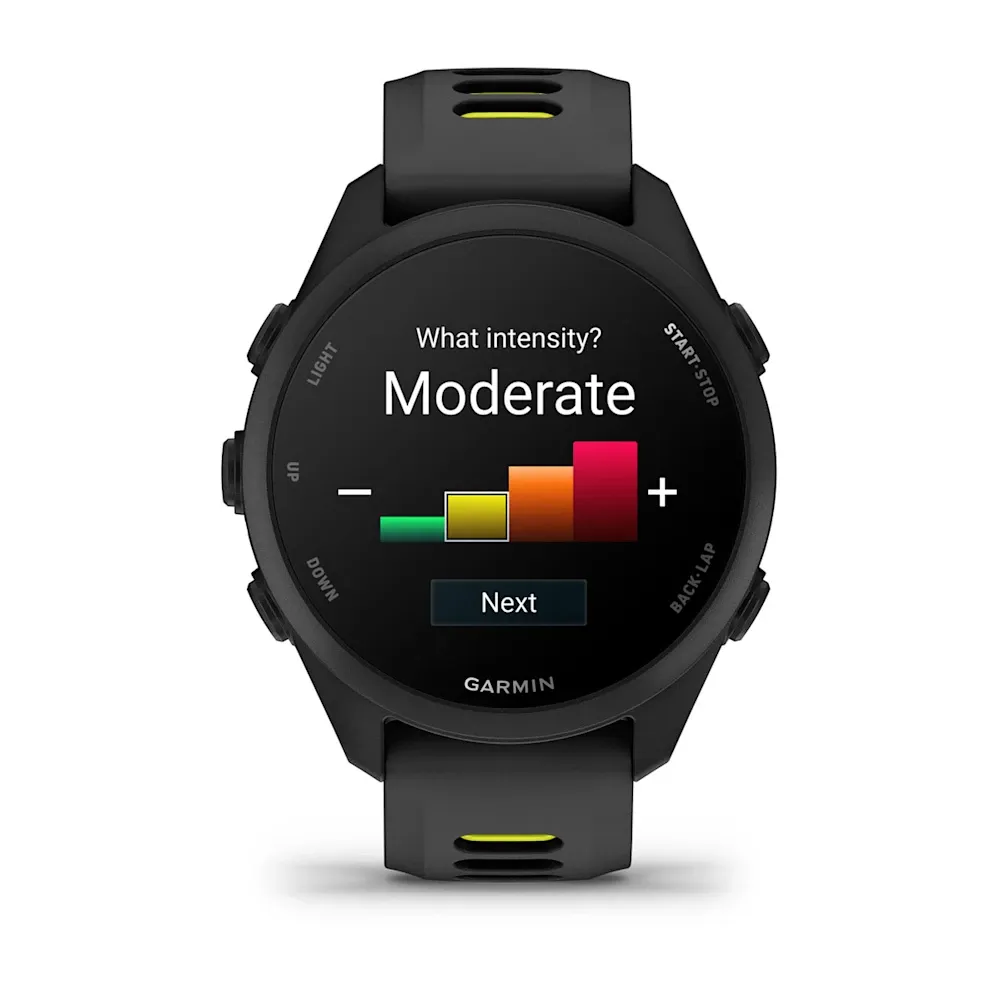 Часы Garmin Forerunner 170 Music Black/Amp Yellow Band