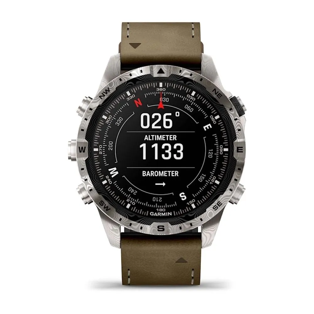 Часы Garmin MARQ Adventurer (Gen 2) Damascus Steel Edition