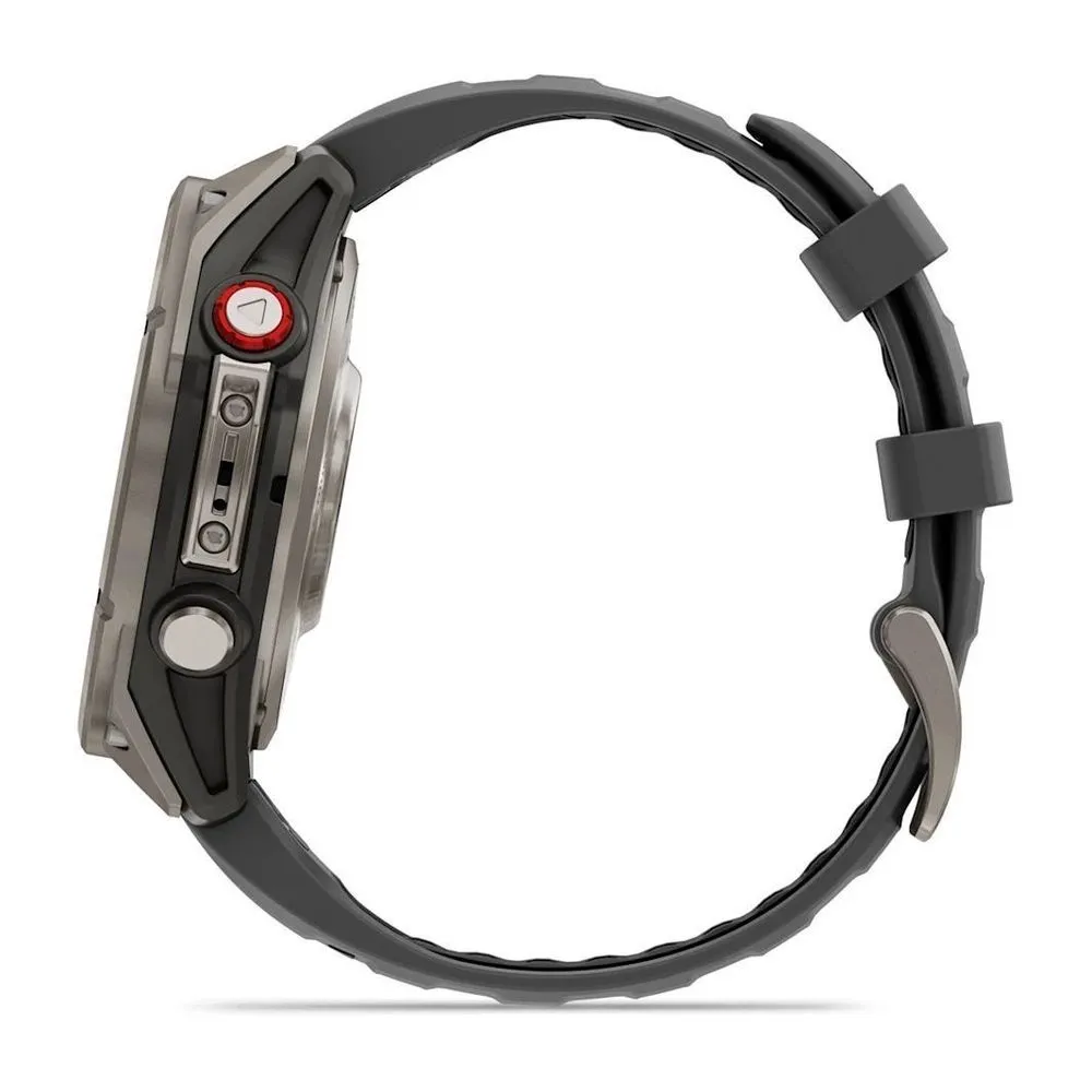 Часы Garmin Fenix 8 Pro - 47 mm AMOLED Sapphire Titanium Graphite / Black