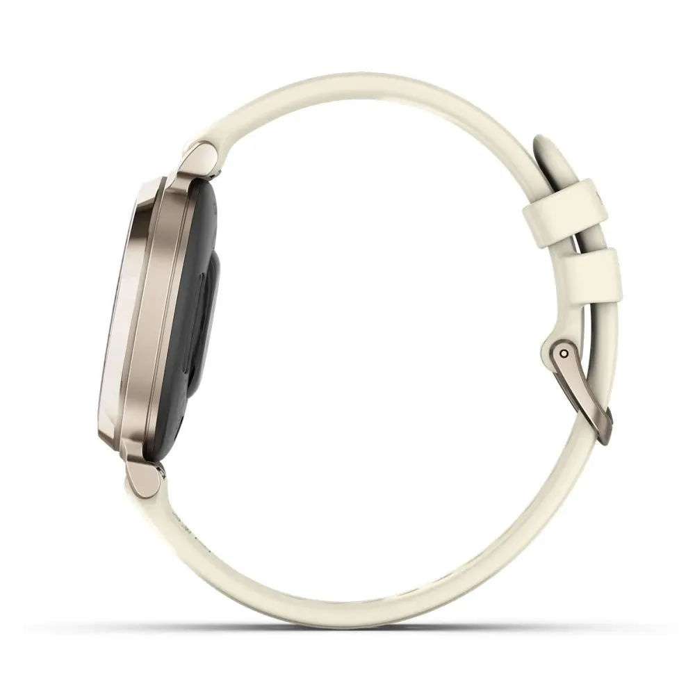 Часы Garmin Lily 2 Cream Gold / Coconut Silicone Band