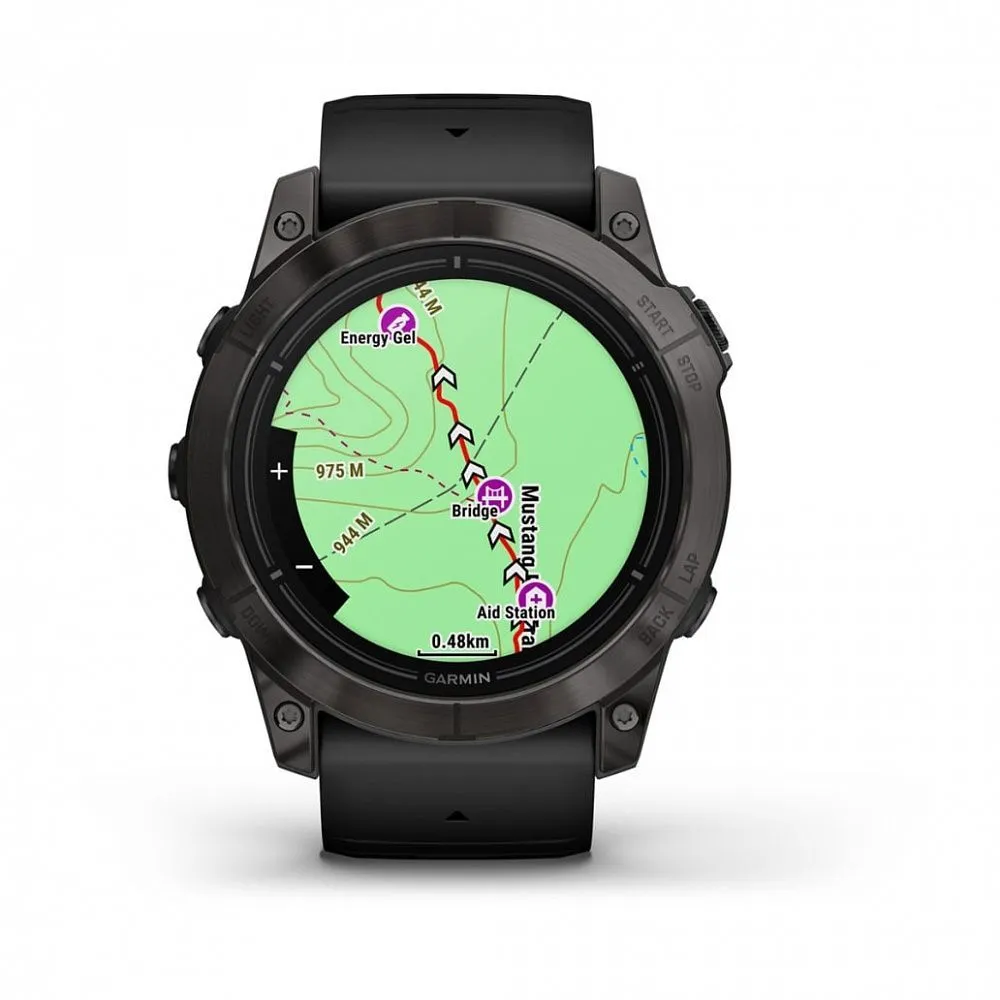 Часы Garmin Epix Pro (Gen 2) Sapphire Edition 51 mm Carbon Gray DLC Titanium