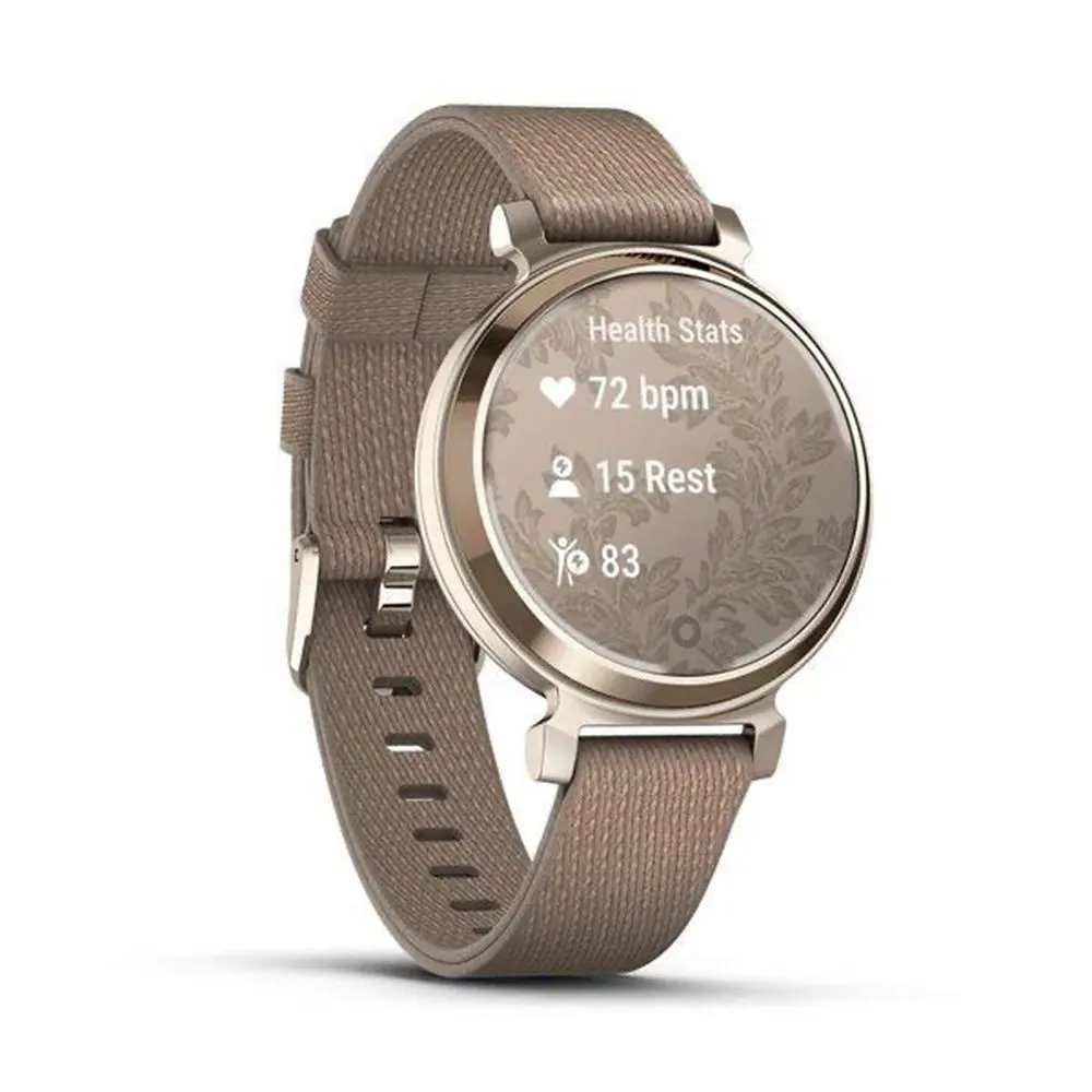Часы Garmin Lily 2 Classic Cream Gold / Coffee Nylon Band