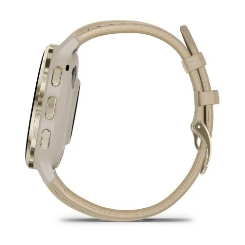 Часы Garmin Venu 3S French Gray Leather Band