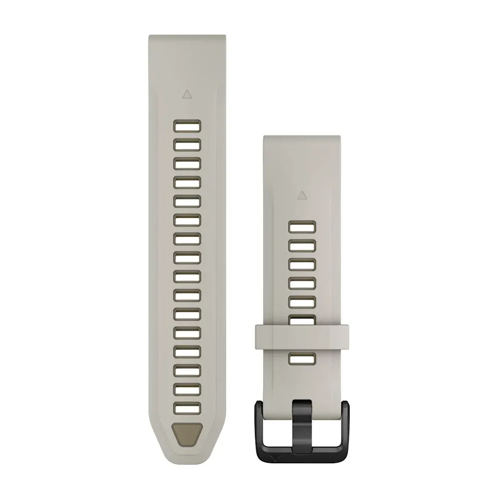 Ремешок Garmin Quickfit 20 Watch Band Fog Gray/Dark Sandstone Silicone