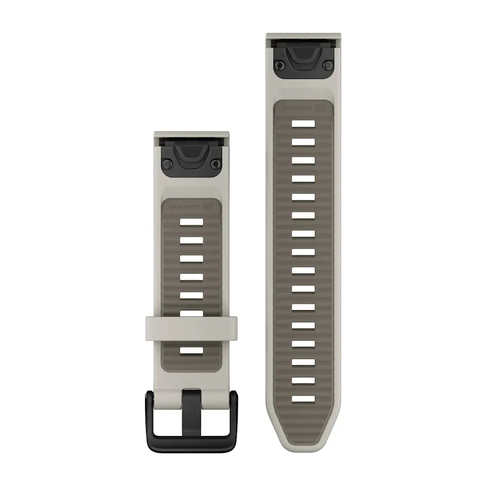 Ремешок Garmin Quickfit 20 Watch Band Fog Gray/Dark Sandstone Silicone