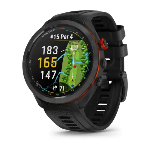 Часы Garmin Approach S70 - 47 mm Black / Red
