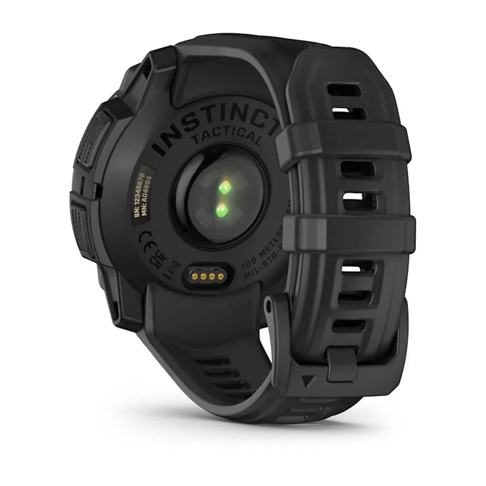 Часы Garmin Instinct 3 - 45 mm Solar, Tactical Edition Black