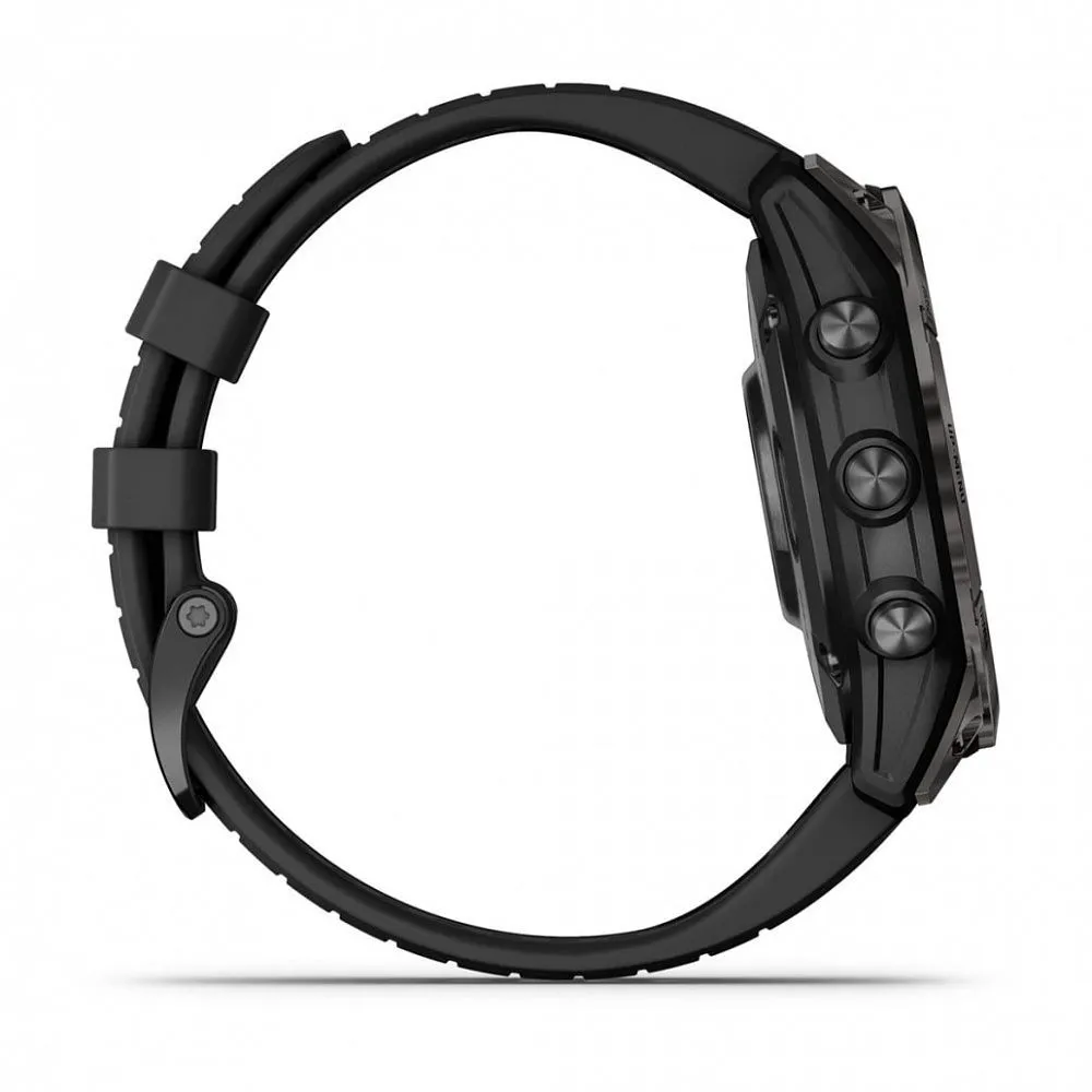 Часы Garmin Epix Pro (Gen 2) Sapphire Edition 47 mm Carbon Gray DLC Titanium