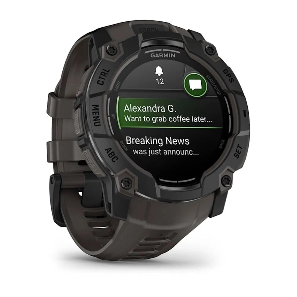 Часы Garmin Instinct 3 - 50 mm AMOLED Black / Charcoal