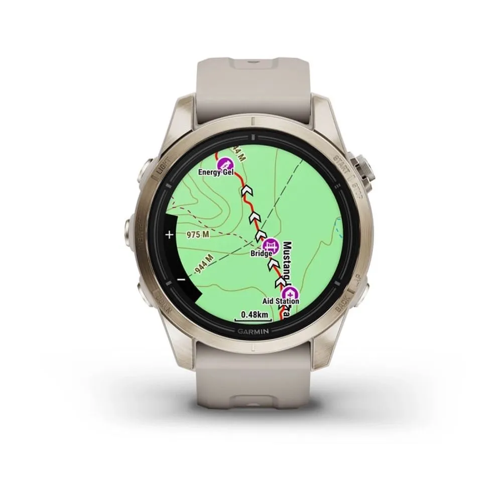 Часы Garmin Epix Pro (Gen 2) Sapphire Edition 42 mm Soft Gold