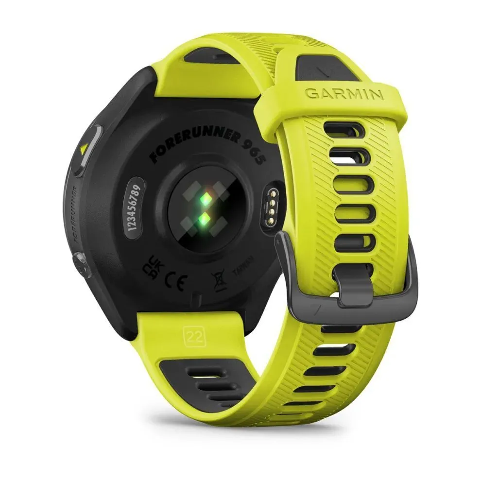 Часы Garmin Forerunner 965 Amoled Amp Yellow/Black Titanium