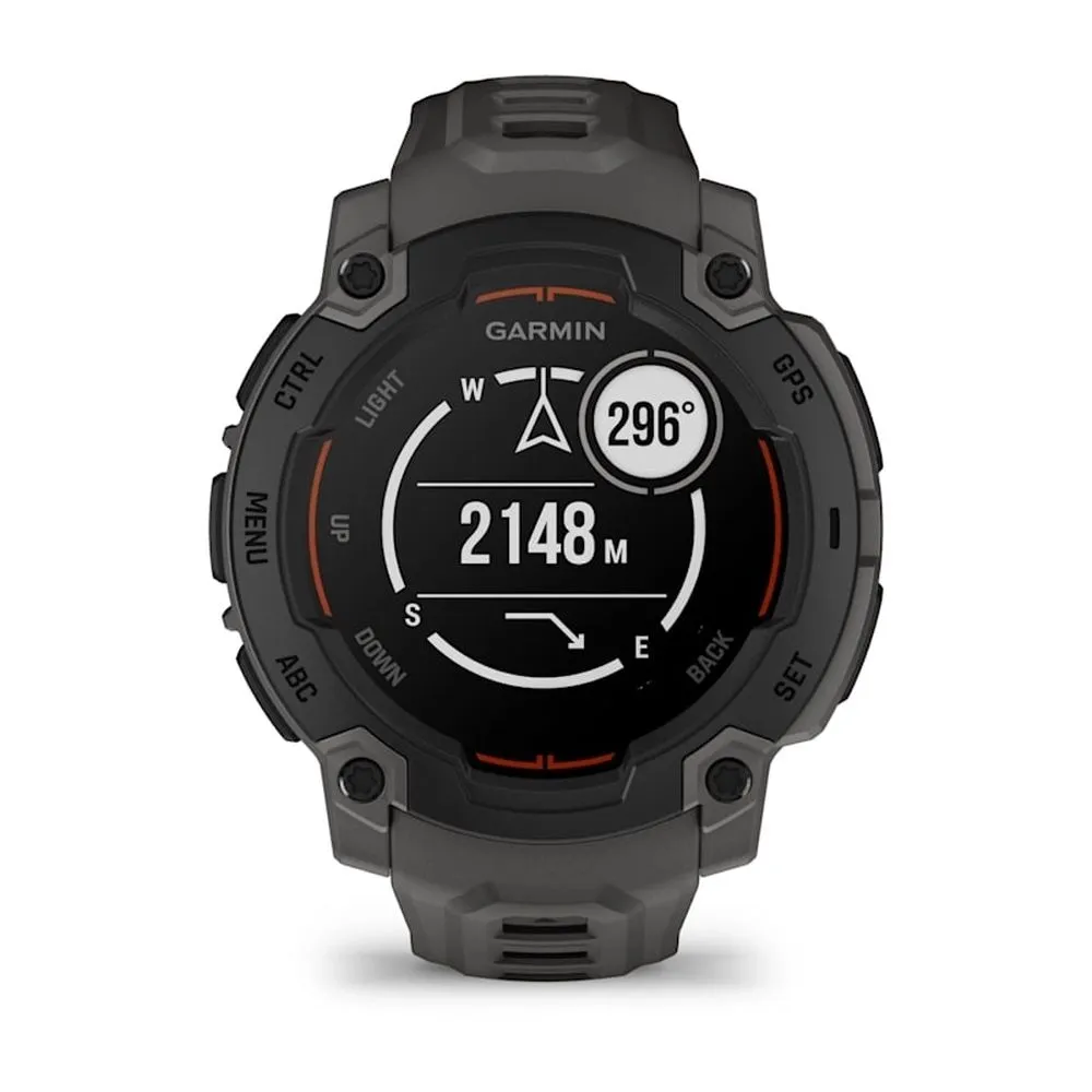 Часы Garmin Instinct E - 45 mm Black / Charcoal