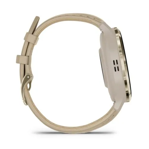 Часы Garmin Venu 3S French Gray Leather Band