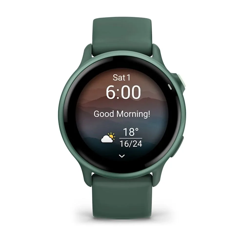 Часы Garmin Vivoactive 6 Metallic Jasper Green/Jasper Green