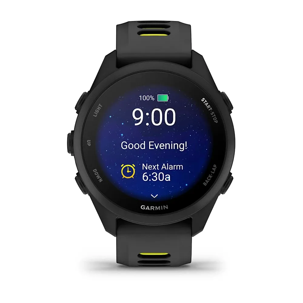 Часы Garmin Forerunner 170 Black/Amp Yellow Band