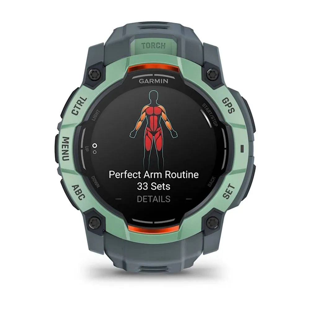 Часы Garmin Instinct 3 - 50 mm AMOLED Neo Tropic / Twilight
