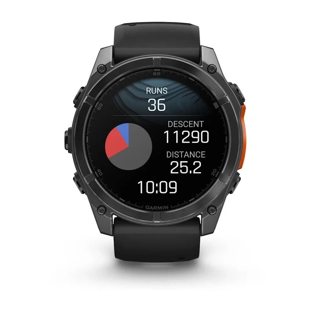Часы Garmin Fenix 8 - 51 mm AMOLED Slate Gray / Black