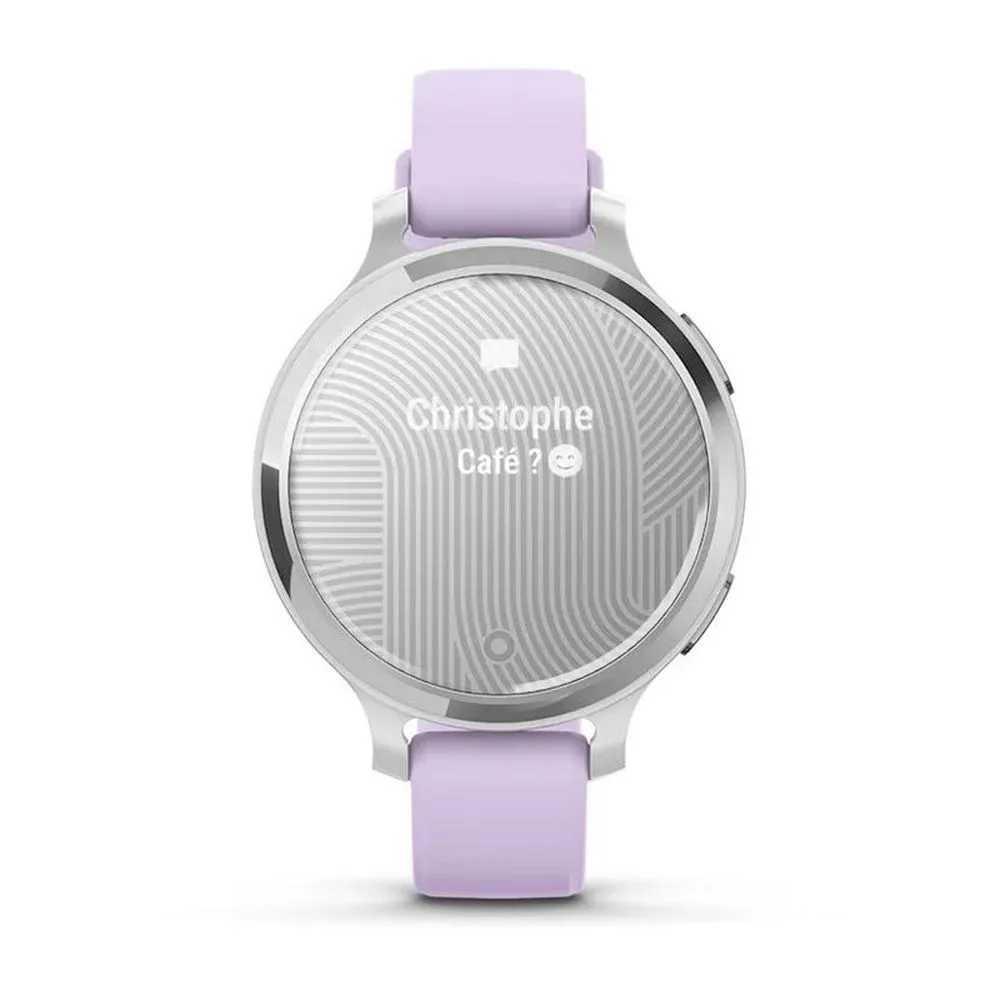 Часы Garmin Lily 2 Active Silver / Purple Jasmine Silicone