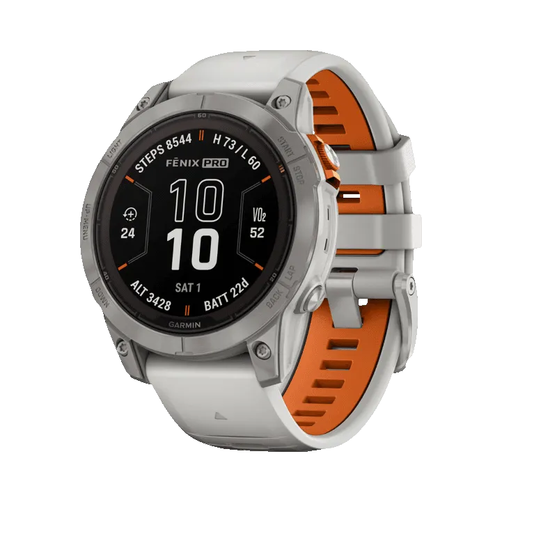 Часы Garmin Fenix 7 Pro - Sapphire Solar Titanium Fog Gray