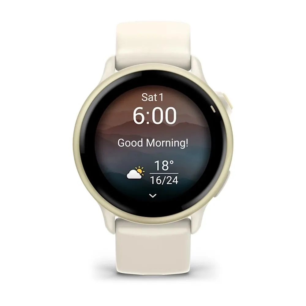 Часы Garmin Vivoactive 6 Lunar Gold/Bone