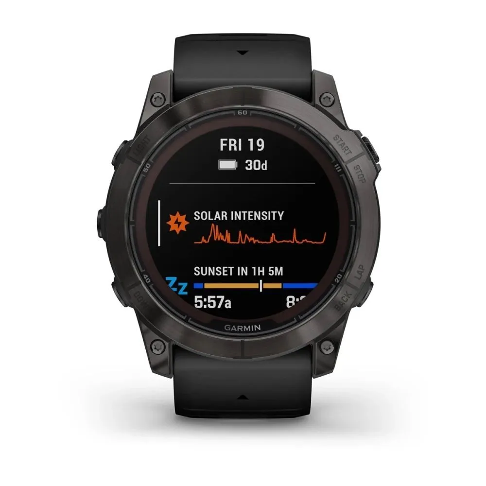 Часы Garmin Fenix 7X Pro - Solar Slate Gray