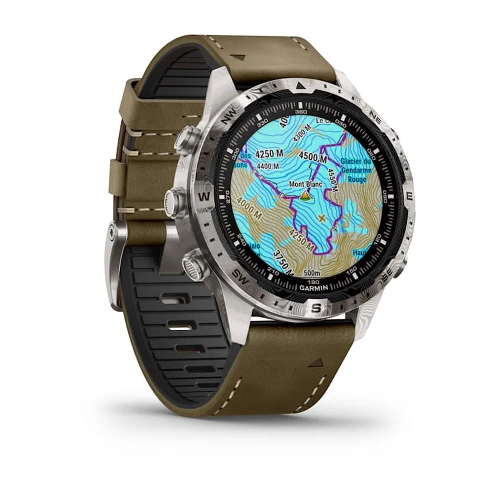 Часы Garmin MARQ Adventurer (Gen 2) Damascus Steel Edition