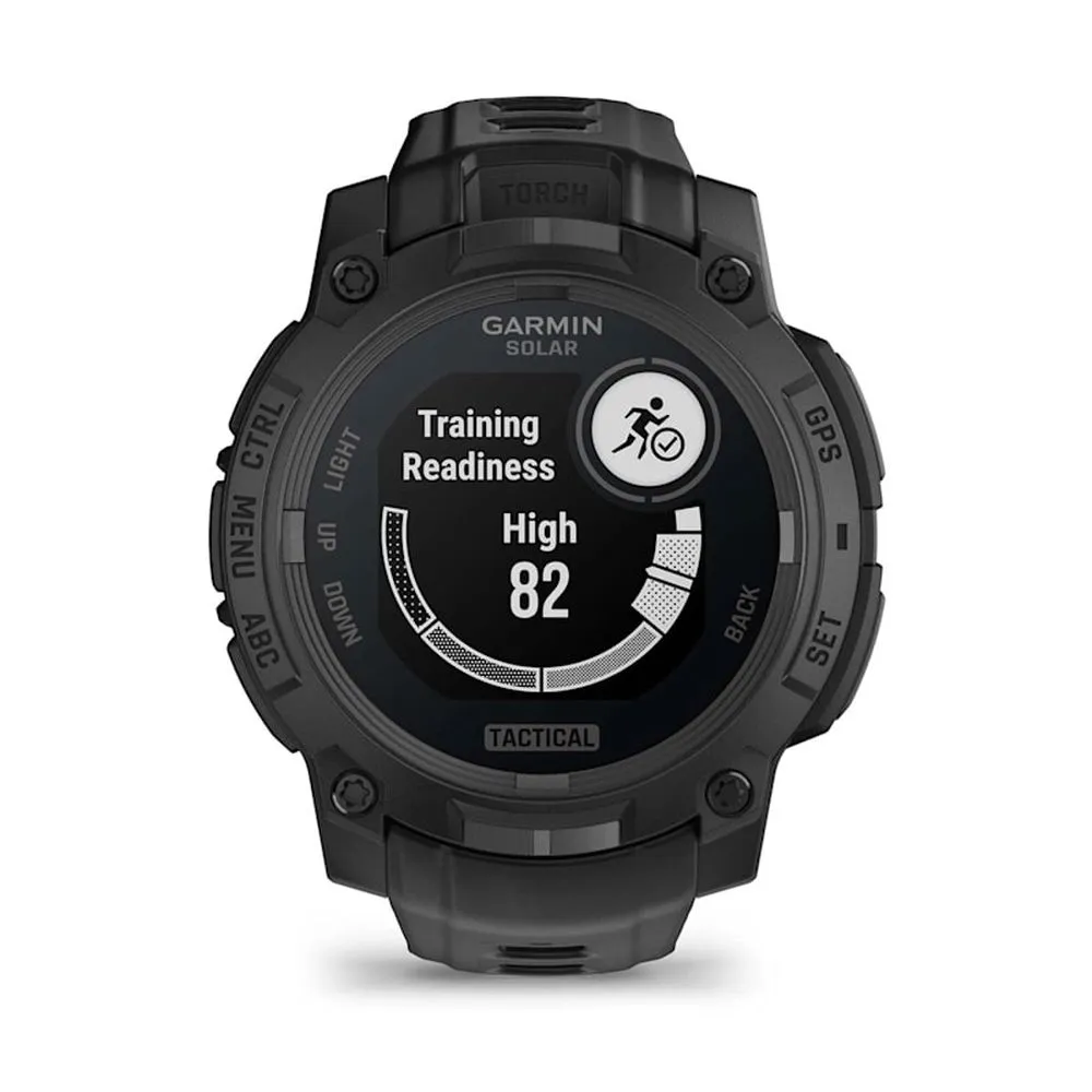 Часы Garmin Instinct 3 - 45 mm Solar, Tactical Edition Black