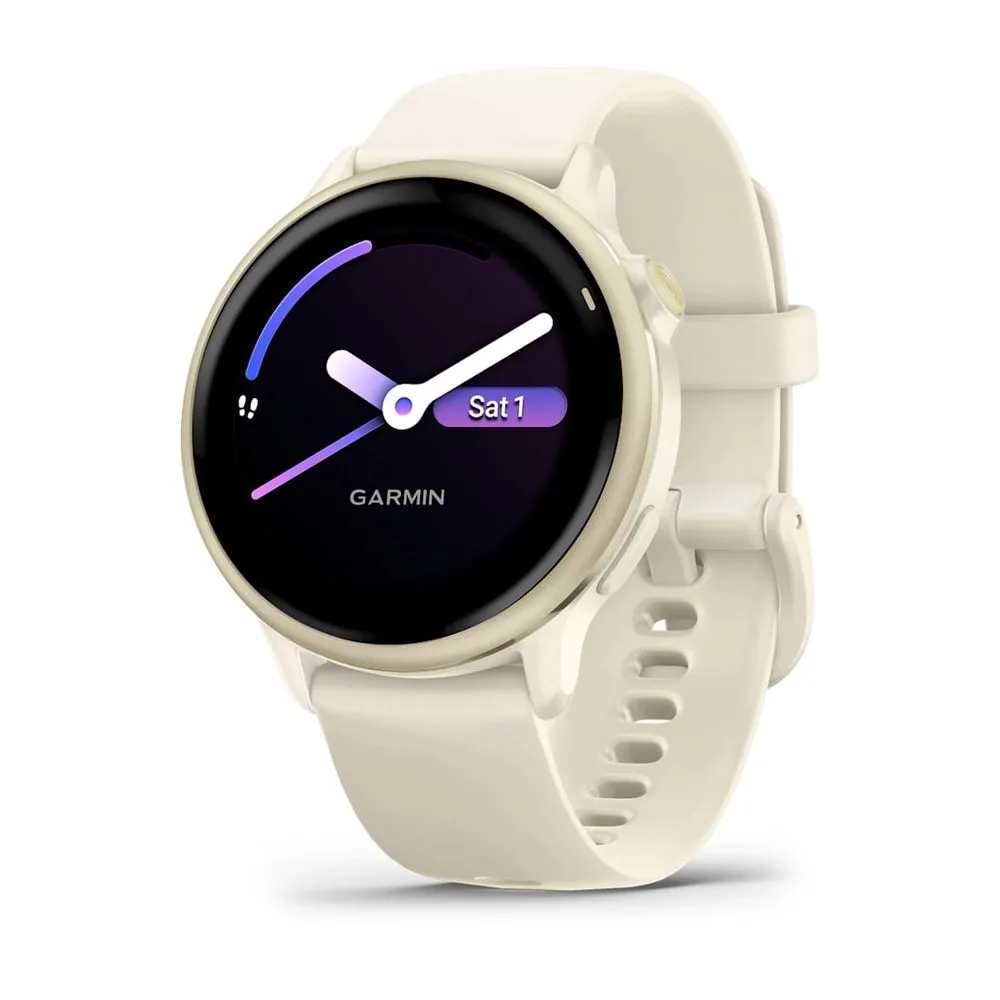 Часы Garmin Vivoactive 6 Lunar Gold/Bone