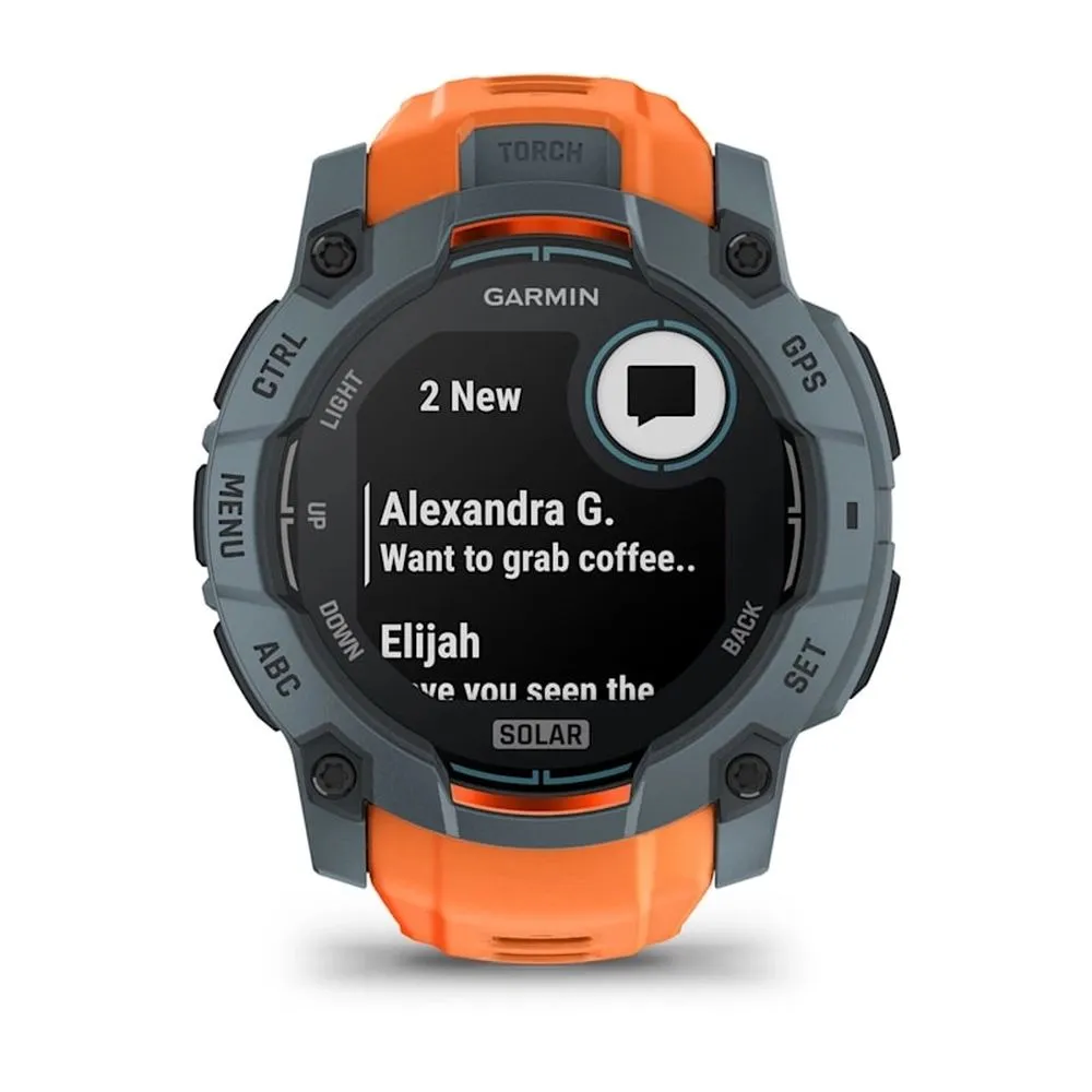 Часы Garmin Instinct 3 - 50 mm Solar Twilight / Solstice