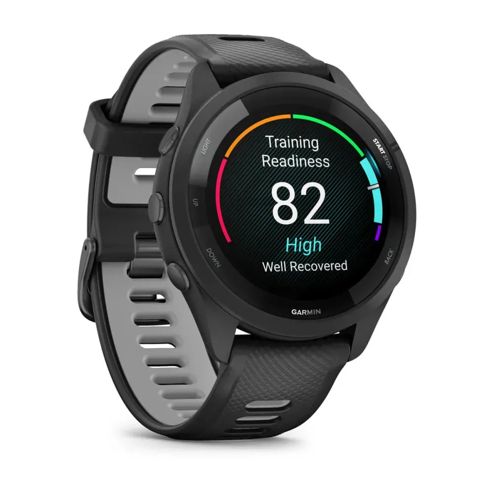 Часы Garmin Forerunner 265 Amoled Black/Powder Gray