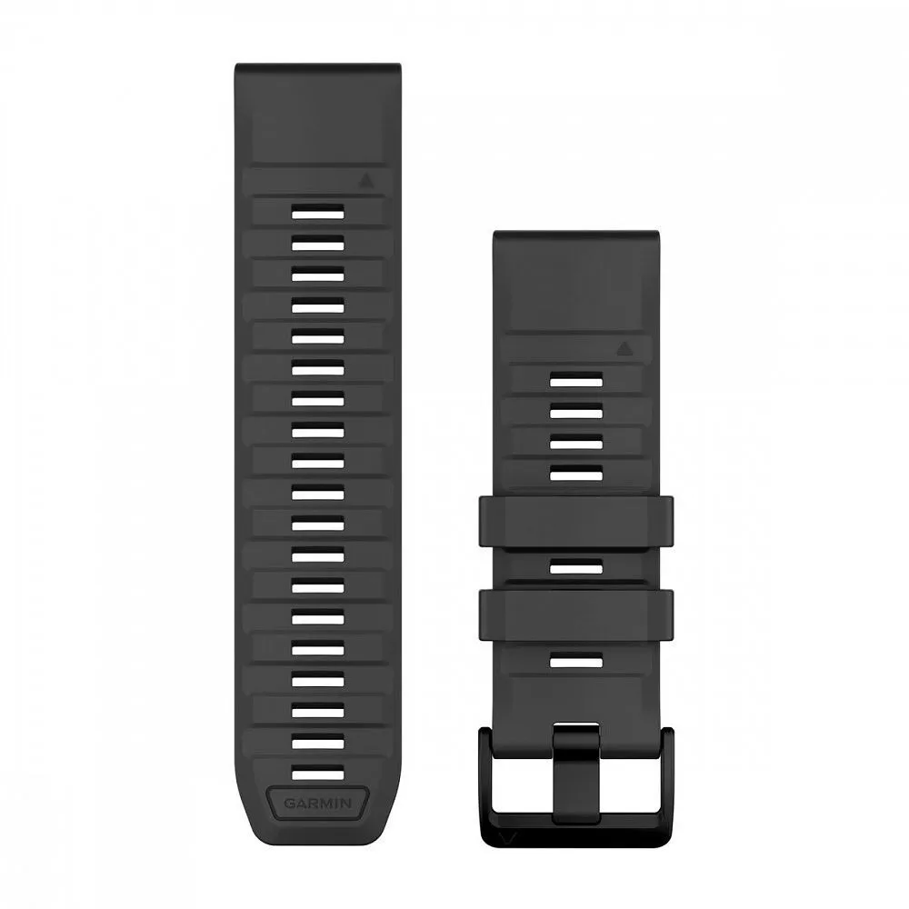 Ремешок Garmin Quickfit 26 Watch Band Graphite/Black Silicone