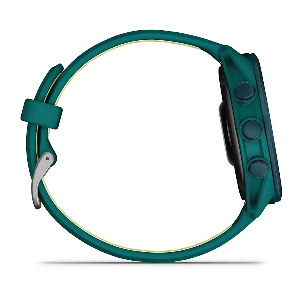 Часы Garmin Forerunner 170 Music Teal Green/Citron Band