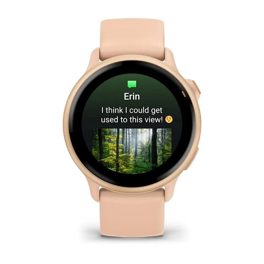 Часы Garmin Vivoactive 6 Metallic Pink Dawn/Pink Dawn