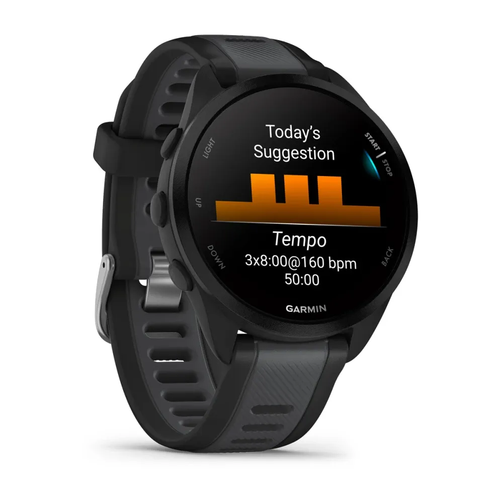 Часы Garmin Forerunner 165 Black / Slate Gray