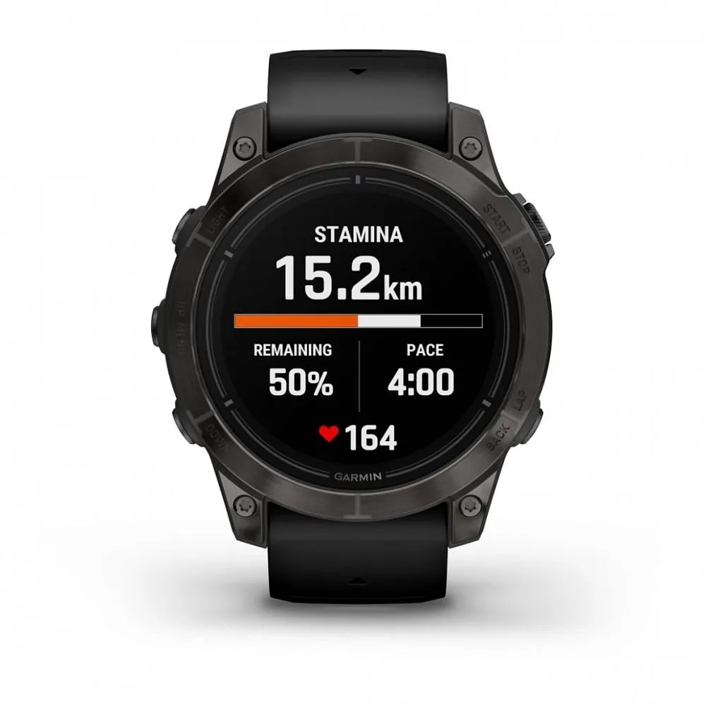 Часы Garmin Epix Pro (Gen 2) Sapphire Edition 47 mm Carbon Gray DLC Titanium