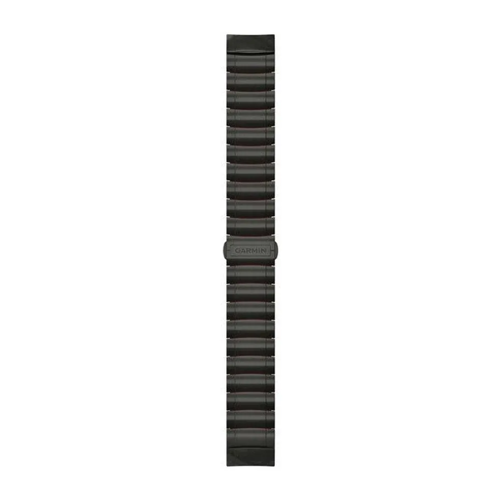 Ремешок Garmin MARQ Hybrid Titanium/Silicone Bracelet - Carbon Gray DLC