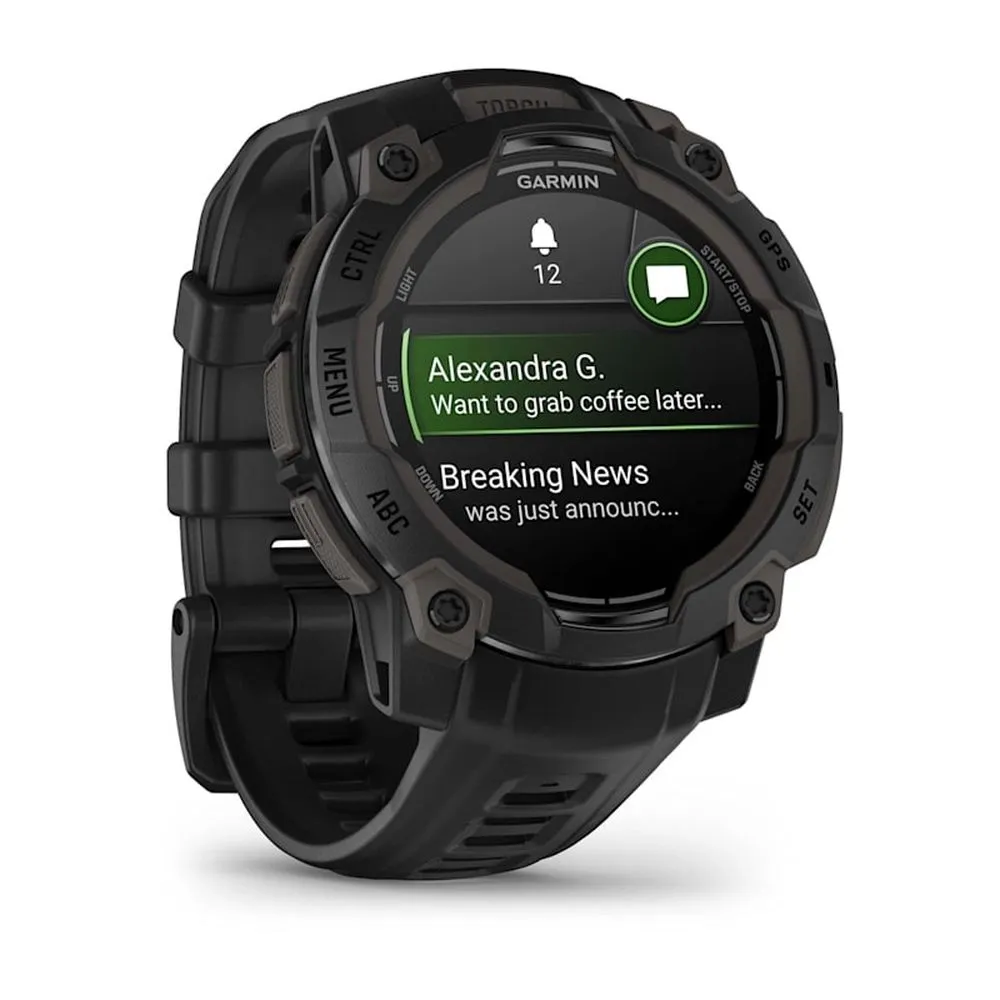 Часы Garmin Instinct 3 - 45 mm AMOLED Black