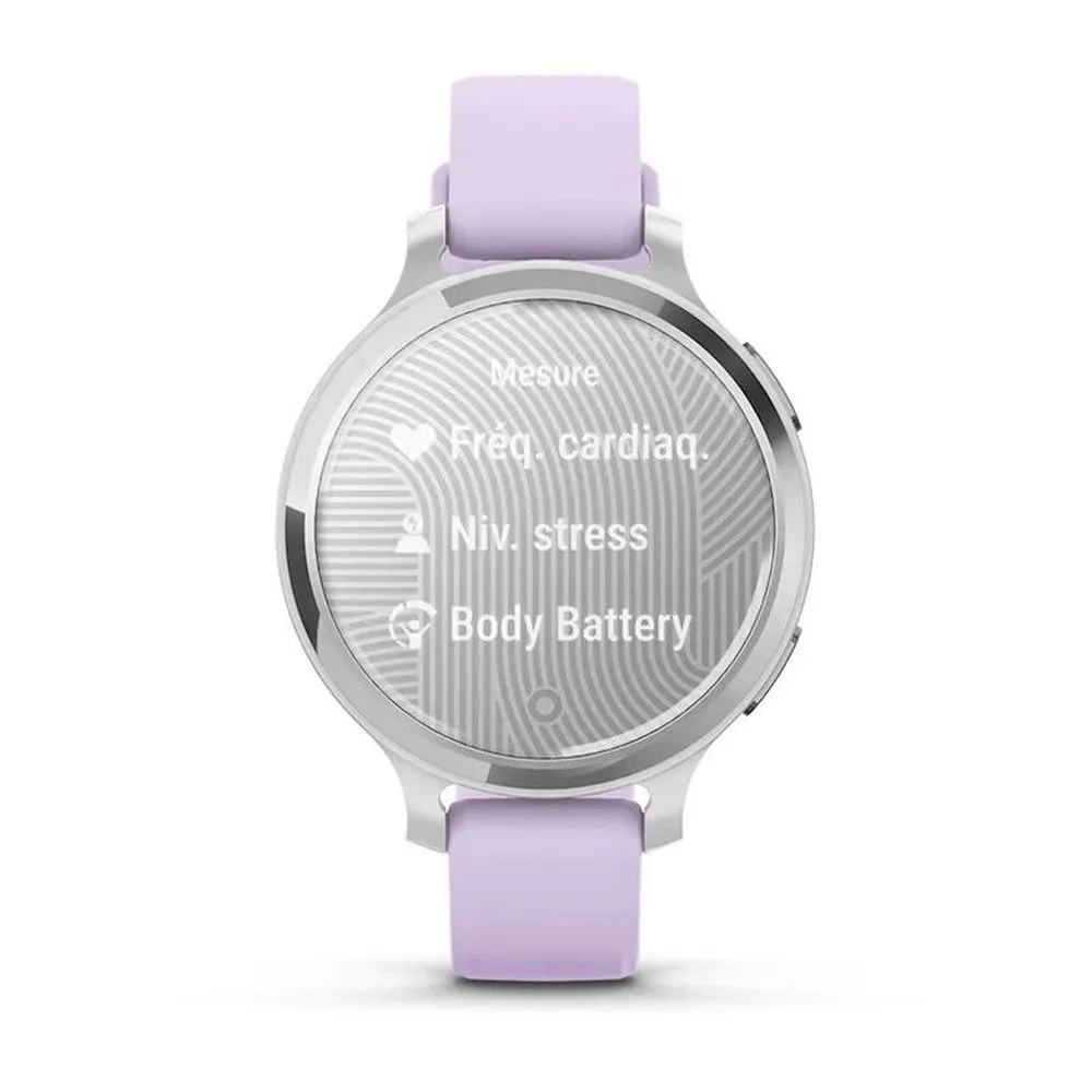 Часы Garmin Lily 2 Active Silver / Purple Jasmine Silicone