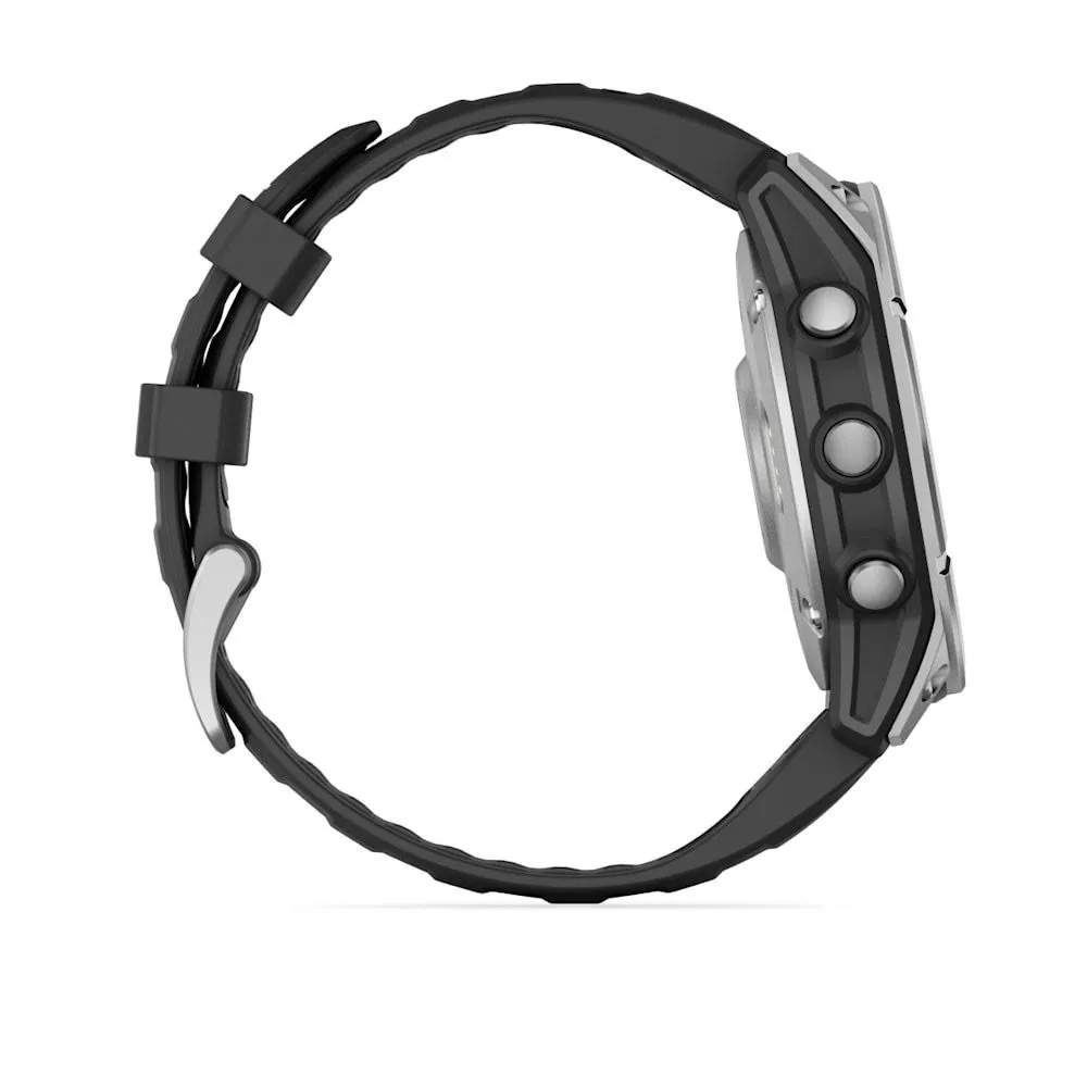 Часы Garmin Fenix E - 47 mm AMOLED Stainless Steel / Black