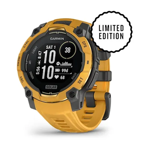 Часы Garmin Instinct 3 - 50 mm Solar Sunburst / Gray